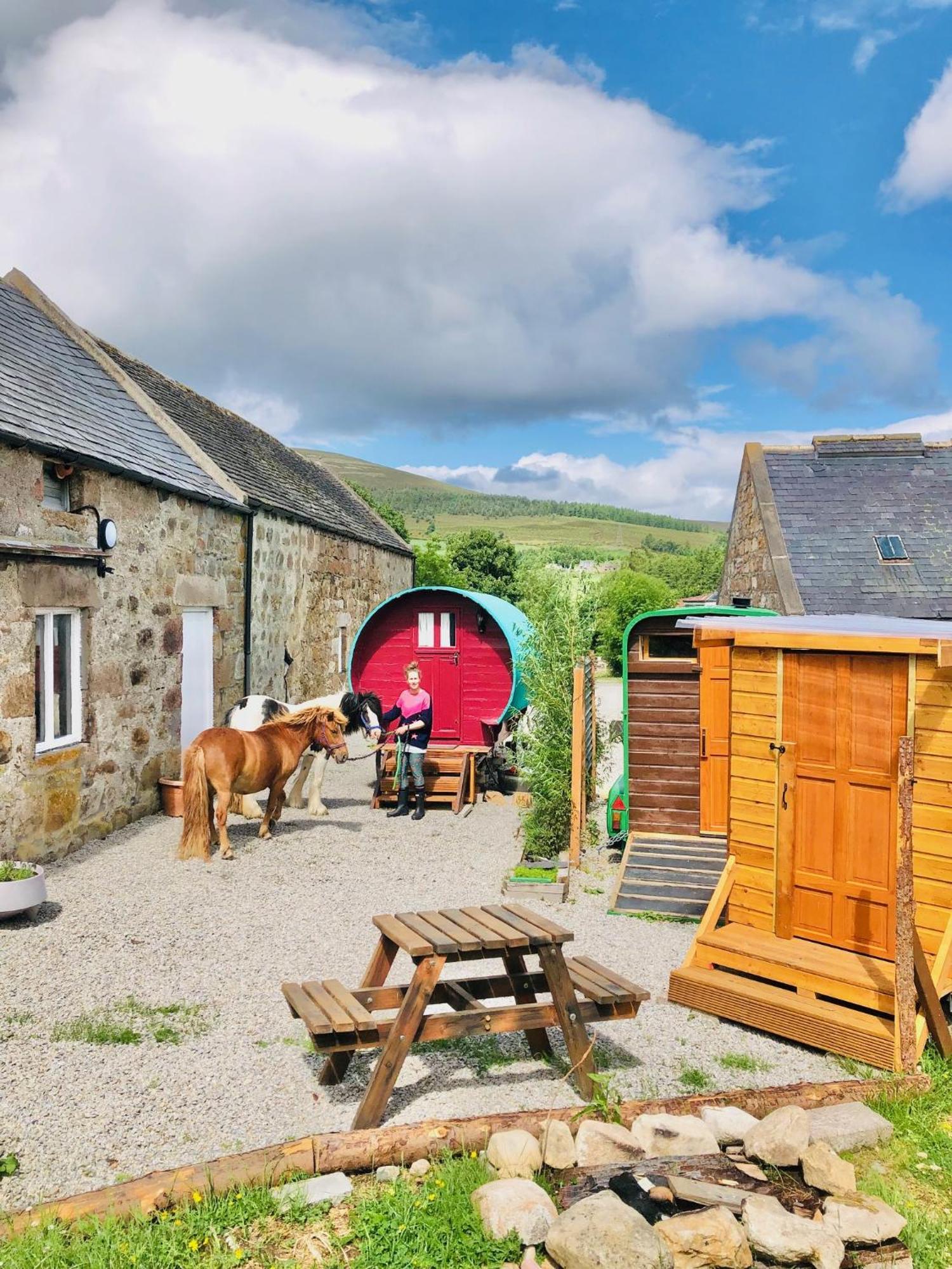 Bowtop Wagon At Lettoch Farm *